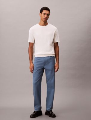 Standard Straight Stretch 5-Pocket Pants, Bluefin