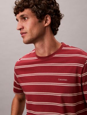Мужские футболки Calvin Klein Liquid Touch Stripe Crewneck T-Shirt — фото 3