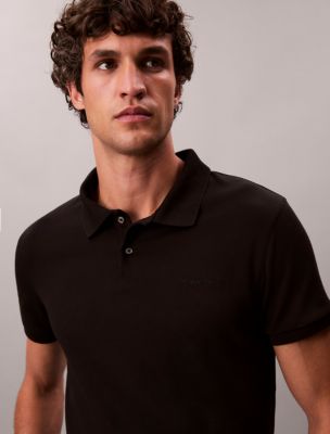 Мужские рубашки Calvin Klein Liquid Touch Polo Shirt — фото 2