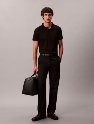 Мужские рубашки Calvin Klein Liquid Touch Polo Shirt — фото 3