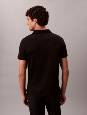 Мужские рубашки Calvin Klein Liquid Touch Polo Shirt — фото 5
