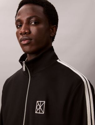 Double Knit Relaxed Track Jacket | Calvin Klein® USA