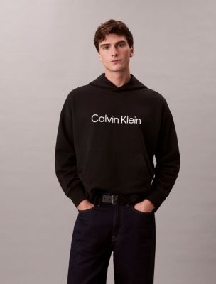 Standard Logo Terry Hoodie, Black