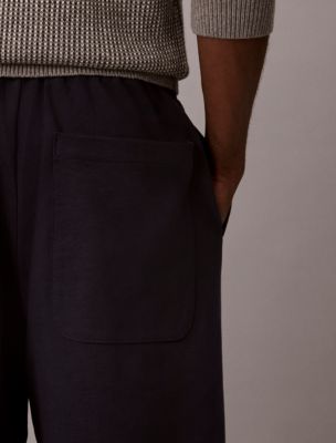 Мужские брюки Calvin Klein Premium Terry Emblem Logo, цвет: Тёмный сапфировый — фото 5