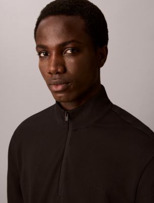 Мужские топы Calvin Klein Tech Pique 1/4 Zip Top — фото 2