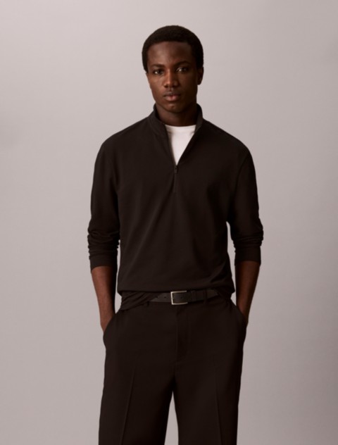 Мужские топы Calvin Klein Tech Pique 1/4 Zip Top