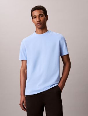 Tech Pique T-Shirt, Placid Blue