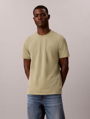 Tech Pique T-Shirt, Oil Green