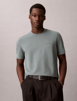Tech Pique T-Shirt, Balsam Green