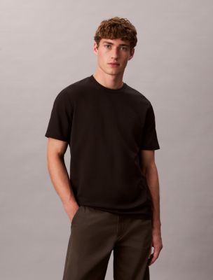 Tech Pique T-Shirt, Black