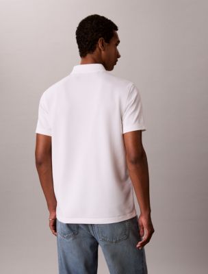 Tech Pique Zip Polo Shirt | Calvin Klein