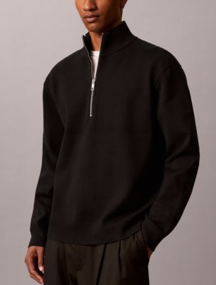 Мужские свитеры Calvin Klein Tech Quarter Zip Sweater — фото 4
