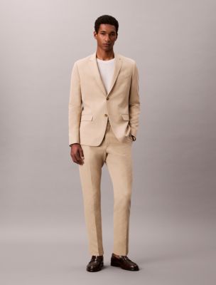Мужские пиджаки Calvin Klein Linen Blend Slim Blazer — фото 2