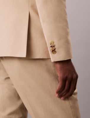 Мужские пиджаки Calvin Klein Linen Blend Slim Blazer — фото 6