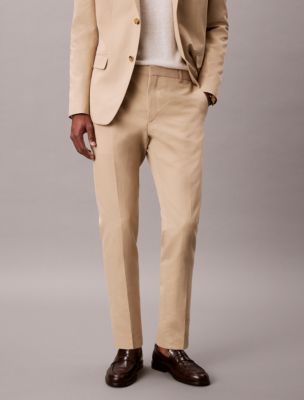 Мужские брюки Calvin Klein Linen Blend Slim Pants — фото 2