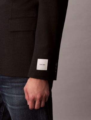 Мужские пиджаки Calvin Klein Houndstooth Slim Blazer — фото 4