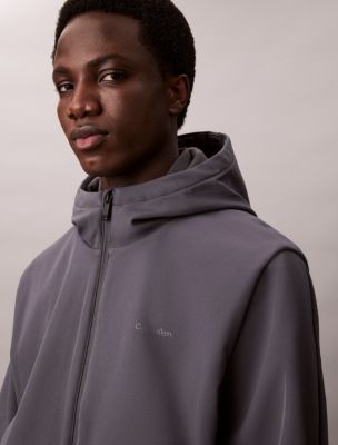 Hooded Softshell Zip Jacket | Calvin Klein
