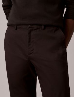 Мужские брюки Calvin Klein Cotton Stretch Slim Trousers — фото 2