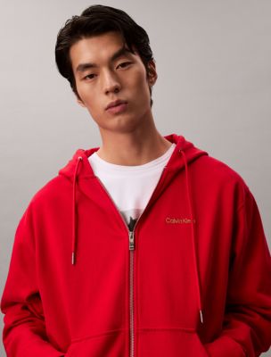 Мужские худи Calvin Klein Lunar New Year Terry Zip — фото 2