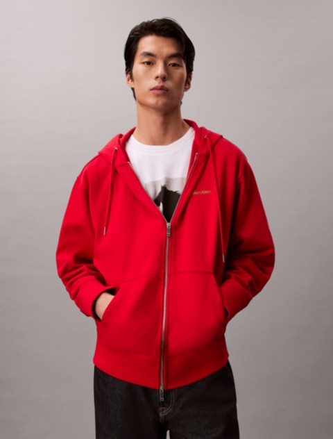 Мужские худи Calvin Klein Lunar New Year Terry Zip
