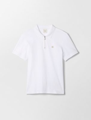 Мужские рубашки Calvin Klein Lunar New Year Emblem Logo Slim Polo Shirt — фото 6