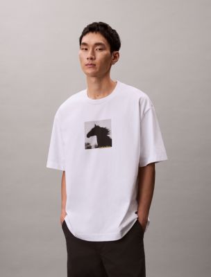 Lunar New Year Graphic Relaxed T-Shirt, Brilliant White