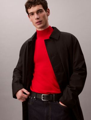 Мужские свитеры Calvin Klein Merino Wool Mock Neck Sweater — фото 3