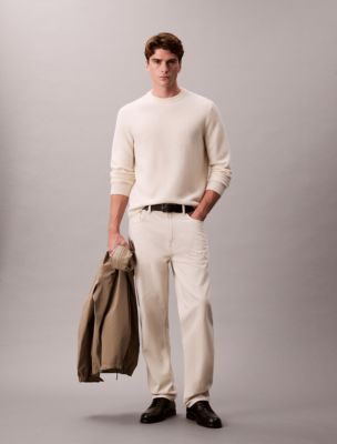 Мужские свитеры Calvin Klein Merino Wool Relaxed Sweater — фото 5