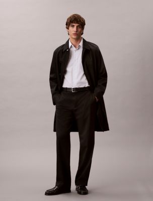 Мужские рубашки Calvin Klein Cotton Stretch Grid Button-Down Shirt — фото 2