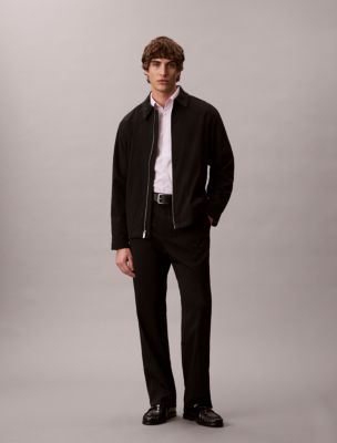 Мужские рубашки Calvin Klein Cotton Stretch Stripe Slim Button-Down Shirt — фото 2