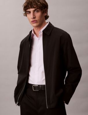 Мужские рубашки Calvin Klein Cotton Stretch Stripe Slim Button-Down Shirt — фото 5