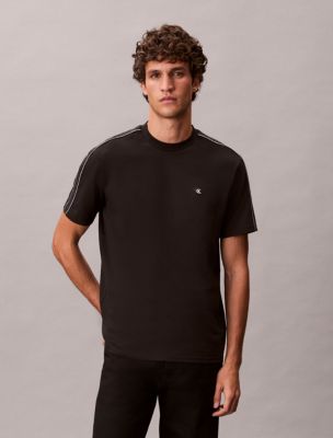 Logo Tape Classic T-Shirt, Black