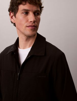 Мужские куртки Calvin Klein Seersucker Blouson Jacket — фото 2