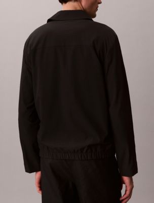 Мужские куртки Calvin Klein Seersucker Blouson Jacket — фото 4