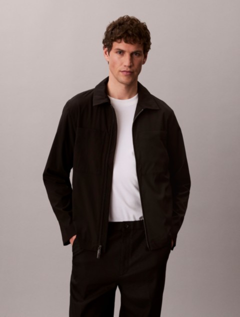 Мужские куртки Calvin Klein Seersucker Blouson Jacket