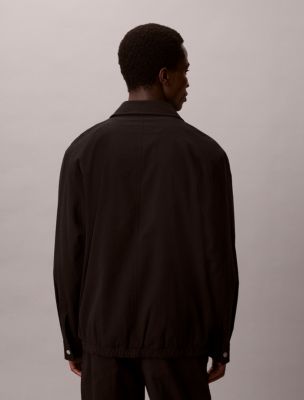 Мужские куртки Calvin Klein Seersucker Shirt Jacket — фото 5