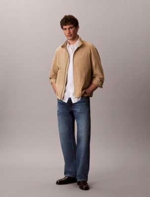 Мужские куртки Calvin Klein Linen Cotton Zip Jacket — фото 2