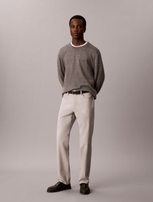 Straight Stretch 5-Pocket Pants, Alloy
