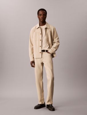 Straight Stretch 5-Pocket Pants, Plaza Taupe