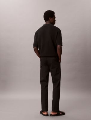 Мужские брюки Calvin Klein Cotton Stretch Straight Trousers — фото 4