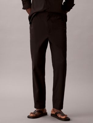 Seersucker Straight Pants - thumbnail 4