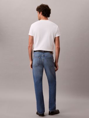 Мужские джинсы Calvin Klein Slim Straight, цвет: Belleville — фото 2