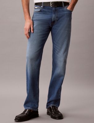 Мужские джинсы Calvin Klein Slim Straight, цвет: Belleville — фото 5