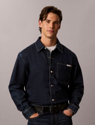Classic Denim Overshirt, Ck Classic Rinse