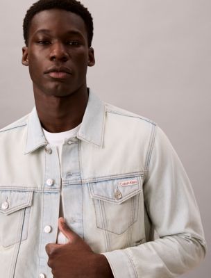 Мужские куртки Calvin Klein COOLMAX® Classic Trucker Jacket — фото 3