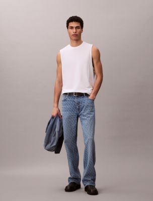 90s Straight Jeans, Lt Marquee