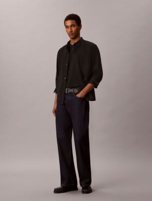 Мужские топы Calvin Klein Garment Washed Twill Easy Overshirt — фото 3