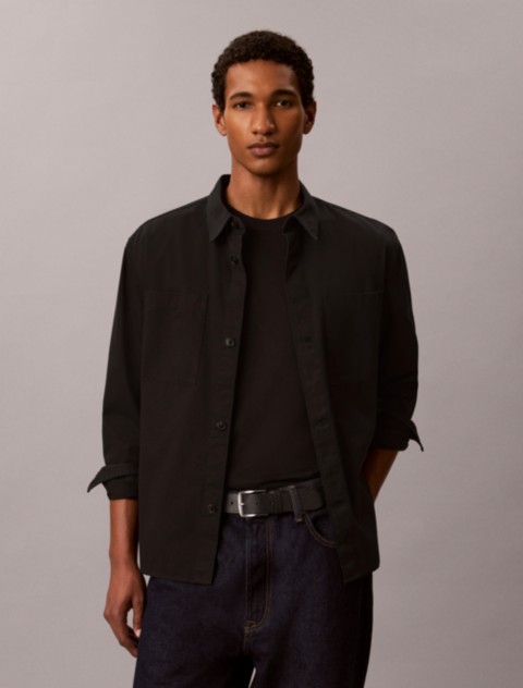 Мужские топы Calvin Klein Garment Washed Twill Easy Overshirt