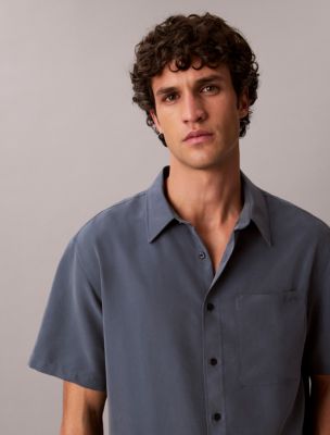 Мужские рубашки Calvin Klein Modal Blend Easy Shirt — фото 2