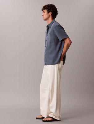 Мужские рубашки Calvin Klein Modal Blend Easy Shirt — фото 4